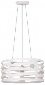 Fehér függőlámpa fém búrával Marisa – GTV