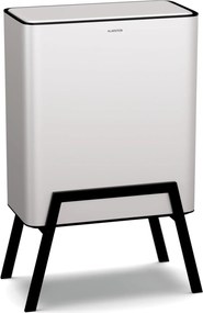 Klarstein Yuma hulladékgyűjtő, 30 l, belső kosár, szagszűrő, lábak, gombbal nyitható