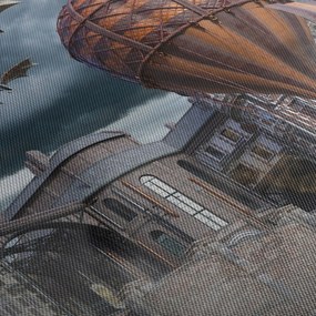Kép - szürreális táj (120x50 cm)