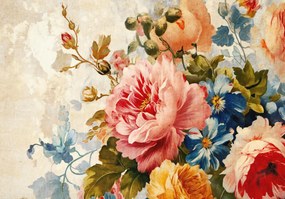 Fotótapéta Gyönyörű Virágok levelek ragasztó ingyen