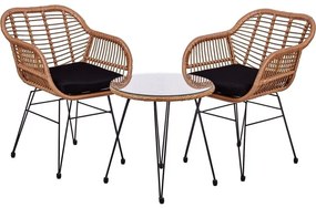 STILISTA Kerti rattan bútor készlet