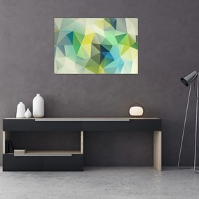 A geometriai absztrakció képe (90x60 cm)