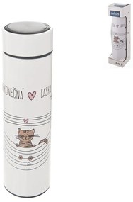 Fehér termosz 400 ml – Orion