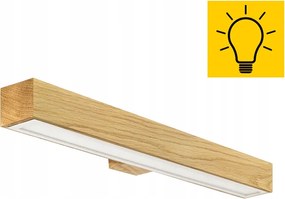 Fali Lámpa Led Tölgy Slim 60 CM Falra szerelhető Tükör 24W 3000K
