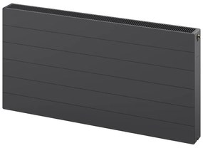 Mexen CVL22 Line, panelradiátor 500 x 1200 mm, alsó csatlakozás, 1637 W, antracit, W622L-050-120-66