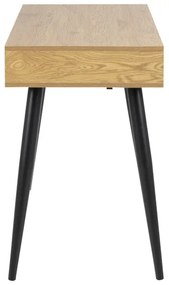 Íróasztal fiókokkal, ADIS, tölgy