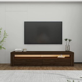 TV-állvány, dió, 150 cm – TR382NRC1168