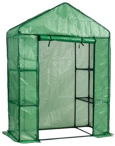 Balkon melegház 0,7x1,4x2 m