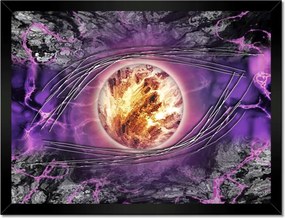 Poszterek keretben 40x30 Szem a világra