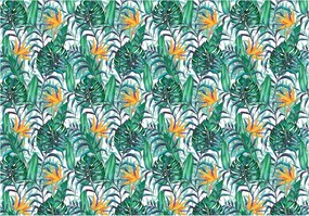 Fotótapéta Trópusi Paradicsom Monstera Vinyl Strelicia 460x300 +ragasztó