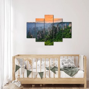 Kép - Zhangjiajie Nemzeti Erdei Park (150x105 cm)
