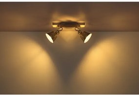 Globo 15366Z-2 - Spotlámpa GÜNTHER 2xE27/60W/230V