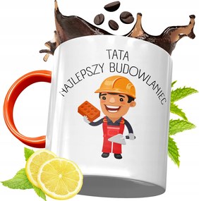 Narancssárga Bögre Apák Napjára Ajándék fényképes nyomtatással