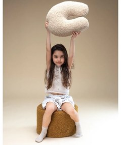 Barna buklé gyerek puff – Wigiwama