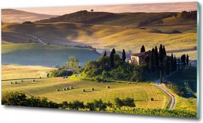 Fotó üvegfestmény Kilimandzsáró Kenya 125x50