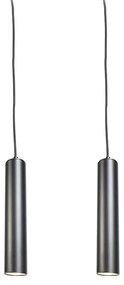 2 db design lógólámpa szett fekete - Tuba Small