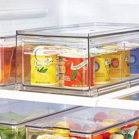 Átlátszó tárolódoboz hűtőbe, 31,8 x 17,8 x 12,1 cm - iDesign The Home Edit