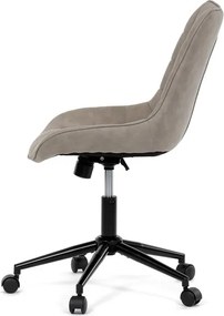 Állítható magasságú bézs szövet irodai szék. KA-V3120 LAN3