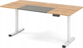 Elektromosan ĂllĂthatĂł ĂrĂłasztal TermĂ©szetes FĂĄbĂłl, ĂllĂthatĂł MagassĂĄg