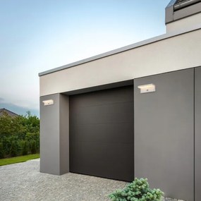 Rabalux 77116-LED Kültéri fali lámpa érzékelővel ZARAGOZA LED/9W/230V IP54  fehér