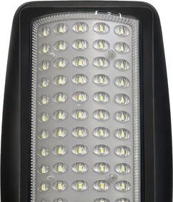 LED dimmelhető napelemes utcai lámpa érzékelővel VENICE 50W/4000 mAh IP65 fekete + távirányító
