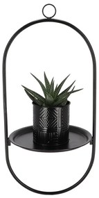 Fém fali függő virágcserép tartó (magasság 58 cm) – Esschert Design