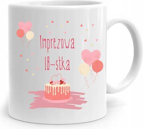 Bögre Tökéletes Ajándék Születésnapra 18 18-es 18-as évek fotónyomtatással