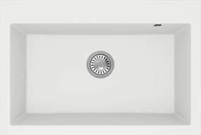 Gránit mosogató Martel 1K75 Egymedencés függesztett konyhai mosogató
