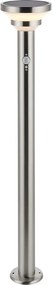 ENDON 96927 HALTON Modern Kültéri Állólámpa Fehér, Ezüstre Festett LED IP44