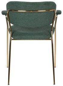 Sötétzöld étkezőszék szett 2 db-os Jolien – White Label