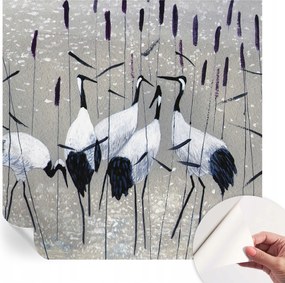 Öntapadós Stílusos Dekoratív Fotótapéta Harmonikus darvak 250x250 cm