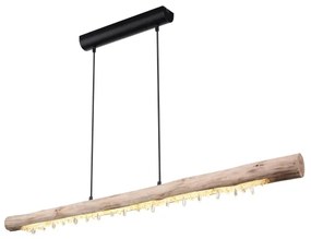 Globo 15354-20-LED Dimmelhető kábeles csillár FELICITAS LED/25W/230V bézs