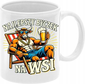 Bögre Férfinak A Legjobb Bika Vidéken Karácsonyi Ajándék