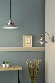 Dar Lighting vintage függeszték liden szürke darlid0139