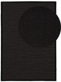 Szizál szőnyeg Sana Black 15x15 cm minta