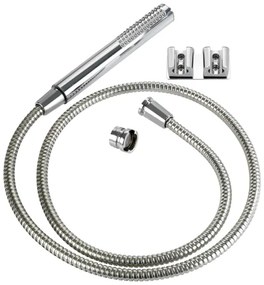 WENKO 81340100 - DUO zuhany 170x2,7 cm fényes króm/ezüst/szürke