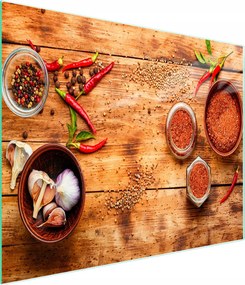 Üveg Vágódeszka 52x30 Chili Edzett Üveg