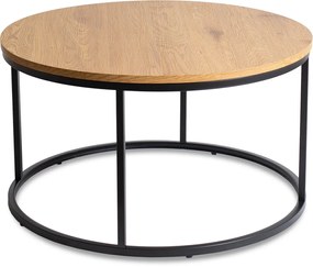 Dohányzóasztal Tölgy Színben. LELLA MAX