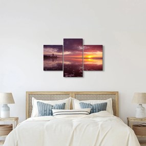 Kép - Strand naplementében (90x60 cm)