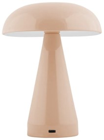Bézs LED dimmelhető asztali lámpa fém búrával (magasság 20,5 cm) Rachel – Leitmotiv
