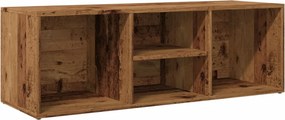vidaXL antik fa színű szerelt fa cipőtároló pad 105 x 35 x 35 cm