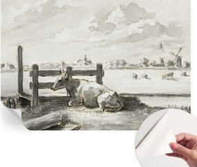 Design fali fotótapéta Öntapadós vidéki idill 152x104 cm