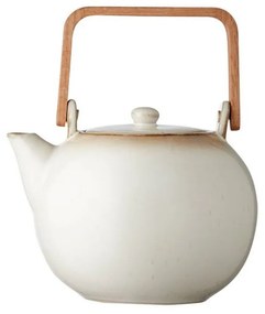 Bézs kerámia teáskanna szűrővel 1,2 l Gastro Cream – Bitz