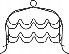 Bortartó állvány 8 palackhoz Octopus