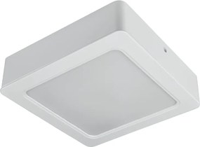 Led plafon 2 az 1-ben, 18 W, 1900 lm, 3000K-4000K-6000K, IP54, négyzet alakú, fehér
