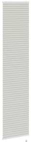 pliszírozott redőny világosszürke 50x200 cm szövetszélesség