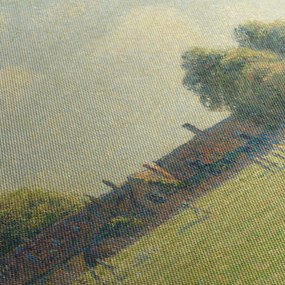Kép - Camille Pissarro, Hampton Court Green, reprodukciók (90x60 cm)