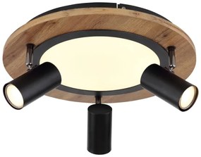 Globo 67307D - LED Spotlámpa KASSU 3xGU10/5W + LED/15W/230V