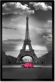 Poszterek keretben 40x60 Eiffel-torony Franciaország