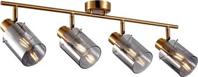 Italux Sardo SPL-5581-4-BRO-SG Spotlámpa 4x40W/E14 IP20
